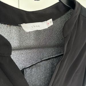 Casual black LUSH top, light material,